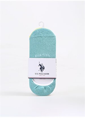 U.S. Polo Assn. Mint Kadın Babet Çorabı FALICIA-4-IY24 4'LÜ