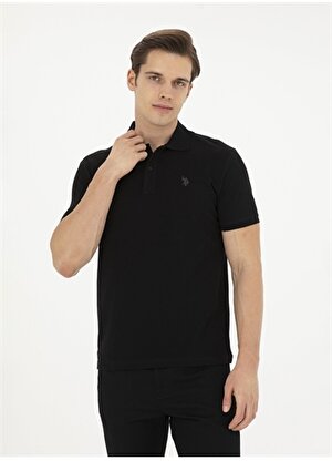 U.S. Polo Assn. Siyah Erkek Slim Fit T-Shirt GTP04IY024
