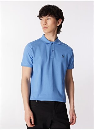U.S. Polo Assn. Polo Yaka Koyu Mavi Erkek T-Shirt GTP04IY024