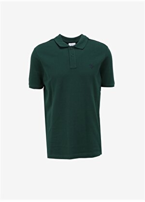 U.S. Polo Assn. Koyu Yeşil Erkek Slim Fit T-Shirt GTP04IY024
