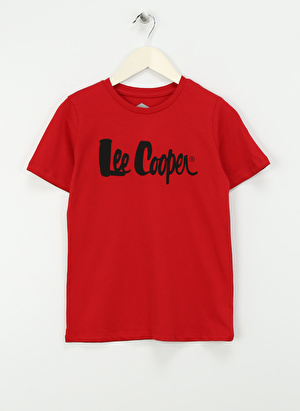 Lee Cooper Baskılı Kırmızı Erkek T-Shirt 242 LCB 242001 LONDONLOGO KIRMIZI