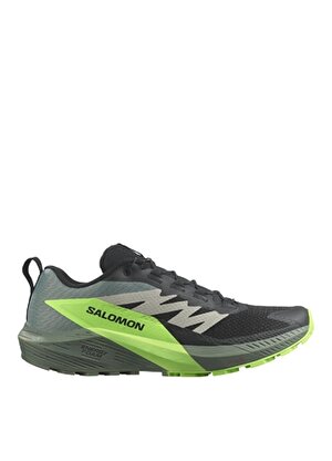 Salomon Siyah - Yeşil Koşu Ayakkabısı L47311100_SENSE RIDE 5   