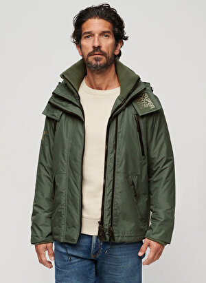 Superdry Normal Haki Erkek Ceket M5011839AF2L_HOOD MTN WINDBREAKER J