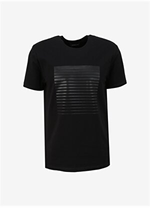 Altınyıldız Classics Siyah Erkek T-Shirt 4A4824200053