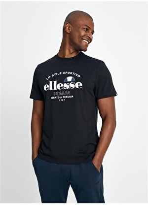 Ellesse Siyah Erkek Bisiklet Yaka T-Shirt EM141-BK 