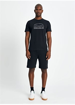 Ellesse Siyah Erkek Bisiklet Yaka T-Shirt EM181-BK   