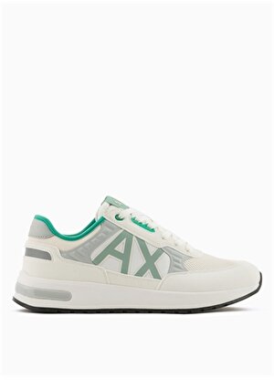 Armani Exchange Ekru - Gri - Yeşil Erkek Sneaker XUX090  