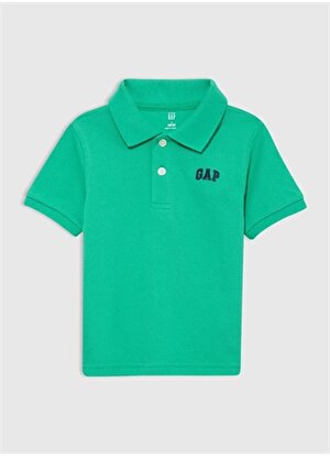 Gap Düz Yeşil Erkek Polo T-Shirt 572587