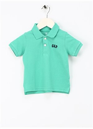 Gap Düz Yeşil Erkek Polo T-Shirt 572587-B
