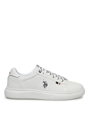 U.S. Polo Assn. Beyaz Erkek Sneaker ARES 4FX  