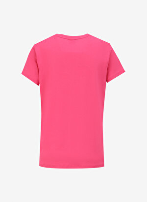 Pierre Cardin V Yaka Koyu Pembe Kadın T-Shirt RIEN-VT