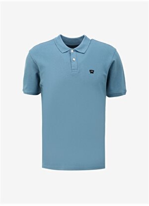 Wrangler Açık Mavi Erkek Polo T-Shirt W7D5K4XX2T404 Kısa Kollu Polo Tshir