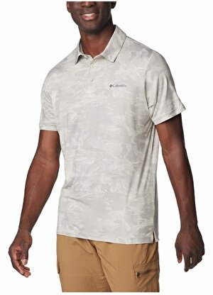 Columbia Ekru Erkek Standart Fit Polo T-Shirt 2036881278_AE2215  
