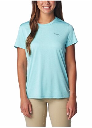 Columbia Mavi Kadın O Yaka Standart Fit T-Shirt 1991551481_AK9805  