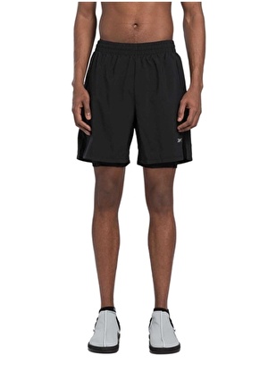 Reebok 100075620 RUNNING 2-1 SHORT Siyah Erkek Şort  