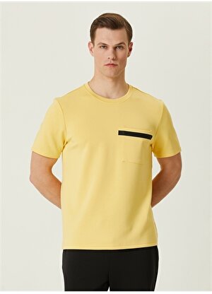 Network Bisiklet Yaka Sarı Erkek T-Shirt 1091142