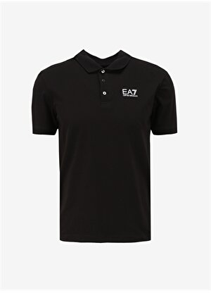 EA7 Siyah Erkek Polo T-Shirt 3DPF16PJ03Z