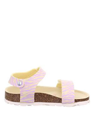 Superfit Sarı - Lila Kız Çocuk Sandalet 1-000123-6010-3