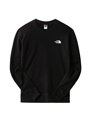 The North Face Siyah Erkek Bisiklet Yaka Sweatshirt NF0A7X1IJK31_M SIMPLE DOME CREW 