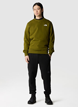 The North Face Yeşil Erkek Bisiklet Yaka Sweatshirt NF0A7X1IPIB1_M SIMPLE DOME CREW 