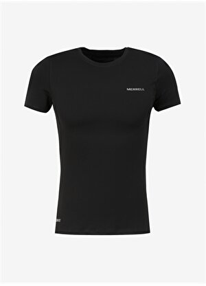Merrell Siyah Kadın O Yaka Baskılı T-Shirt M23TINT_TINT