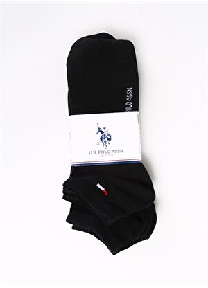 U.S. Polo Assn. Siyah Erkek Çorap 5'LI PAKET