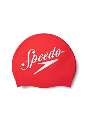 Speedo Kırmızı - Beyaz Unisex Bone 8-0838514614-SPEEDO SLOGAN PRT CAP   
