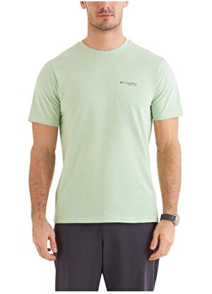Columbia  Yeşil Erkek O Yaka Normal Kalıp Baskılı T-Shirt