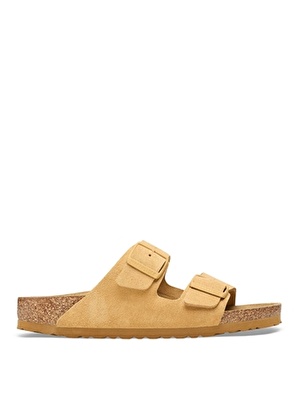 Birkenstock Krem Erkek Süet Terlik ARIZONA 