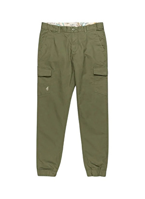 Quiksilver  Yeşil Erkek Outdoor Pantolonu EQYNP03296_MW CUFFED CARGO  