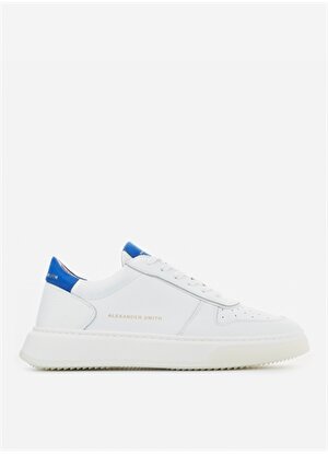 Beyaz - Mavi Erkek Sneaker