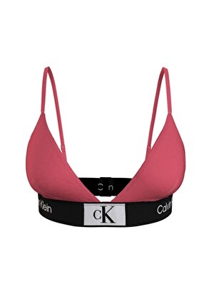 Calvin Klein Pembe Kadın Bikini Üst FIXED TRIANGLE-RP KW0KW02451TBK