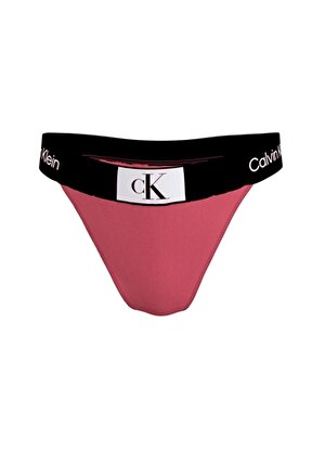 Calvin Klein Pembe Kadın Bikini Alt CHEEKY HIGH RISE BIKINI KW0KW02351T