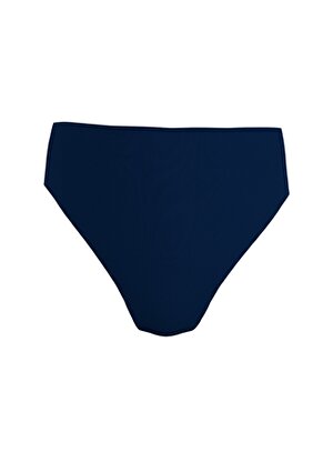 Tommy Hilfiger Lacivert Kadın Bikini Alt CHEEKY HIGH WAIST BI, DW5 UW0UW0530