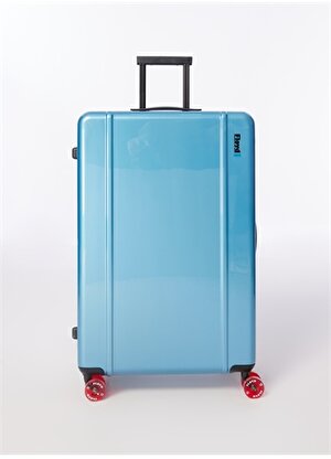 Floyd Mavi Unisex 50,5x78x29 cm Çekçekli Sert Valiz Trunk - Pacific Blue 