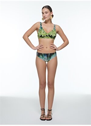 Bellisa Yeşil Kadın Bikini Takım 241002