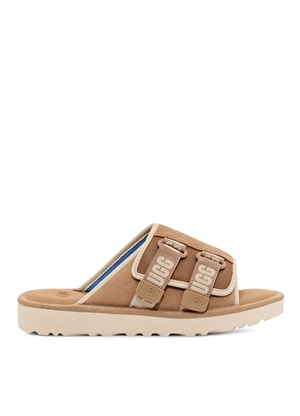 Ugg Kum Erkek Süet + Deri Terlik M GOLDENCOAST STRAP SLIDE 