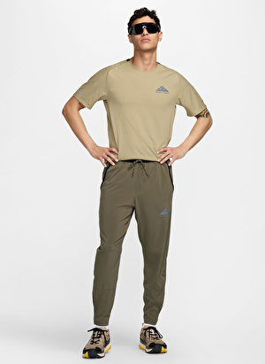 Nike Yeşil Erkek Lastikli Bel Normal Kalıp Eşofman Altı DX0855-222 M NK DF DAWN RANGE PANT 