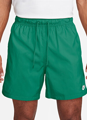 Nike Yeşil Erkek Normal Bel Bol Kesim  Şort FN3307-365 M NK CLUB FLOW SHORT