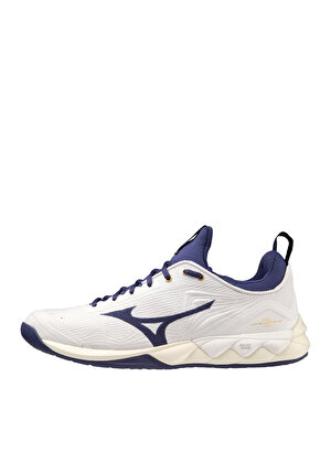 Mizuno Beyaz Erkek Voleybol Ayakkabısı V1GA212043-Wave Luminous 2   