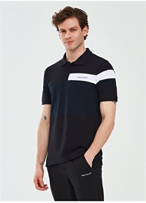 Skechers Siyah Erkek Polo Yaka Normal Kalıp Polo T-Shirt S241196-001 Polo Shirt M Short Slee 