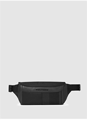 Piquadro Deri + Tekstil Siyah Erkek Bel Çantası CA6310S131