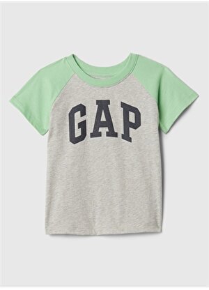 Gap Baskılı Gri Erkek T-Shirt 886987001