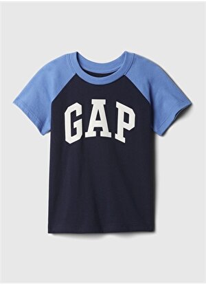 Gap Baskılı Lacivert Erkek T-Shirt 886987000