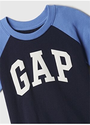 Gap Baskılı Lacivert Erkek T-Shirt 886987000-A