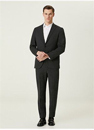 Network Normal Bel Slim Fit Antrasit Erkek Takım Elbise 1090701