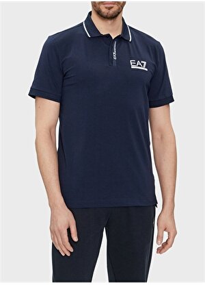 EA7 Lacivert Erkek Polo T-Shirt 3DPF17PJ03Z