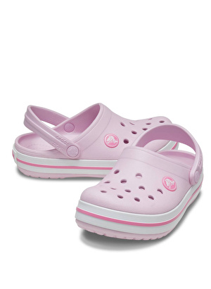 Crocs Açık Pembe Kız Çocuk Plaj Terliği Crocband Clog T