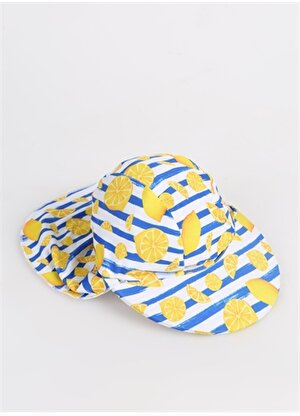Slipstop Mavi - Beyaz Kadın Şapka SK2411000011