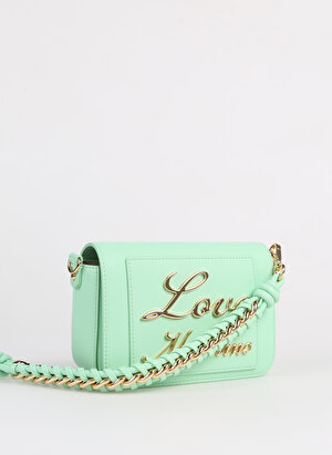 Love Moschino Yeşil Kadın 12x15x14 cm Omuz ÇantasıJC4116PP1ILM0802  